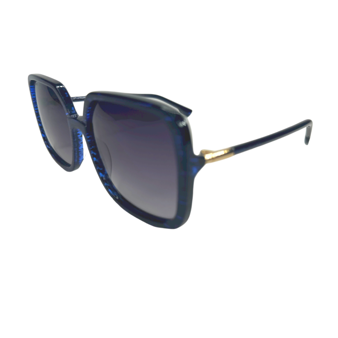 NWT Transparent Janis Polarized Sunglasses Black and White display picture 3