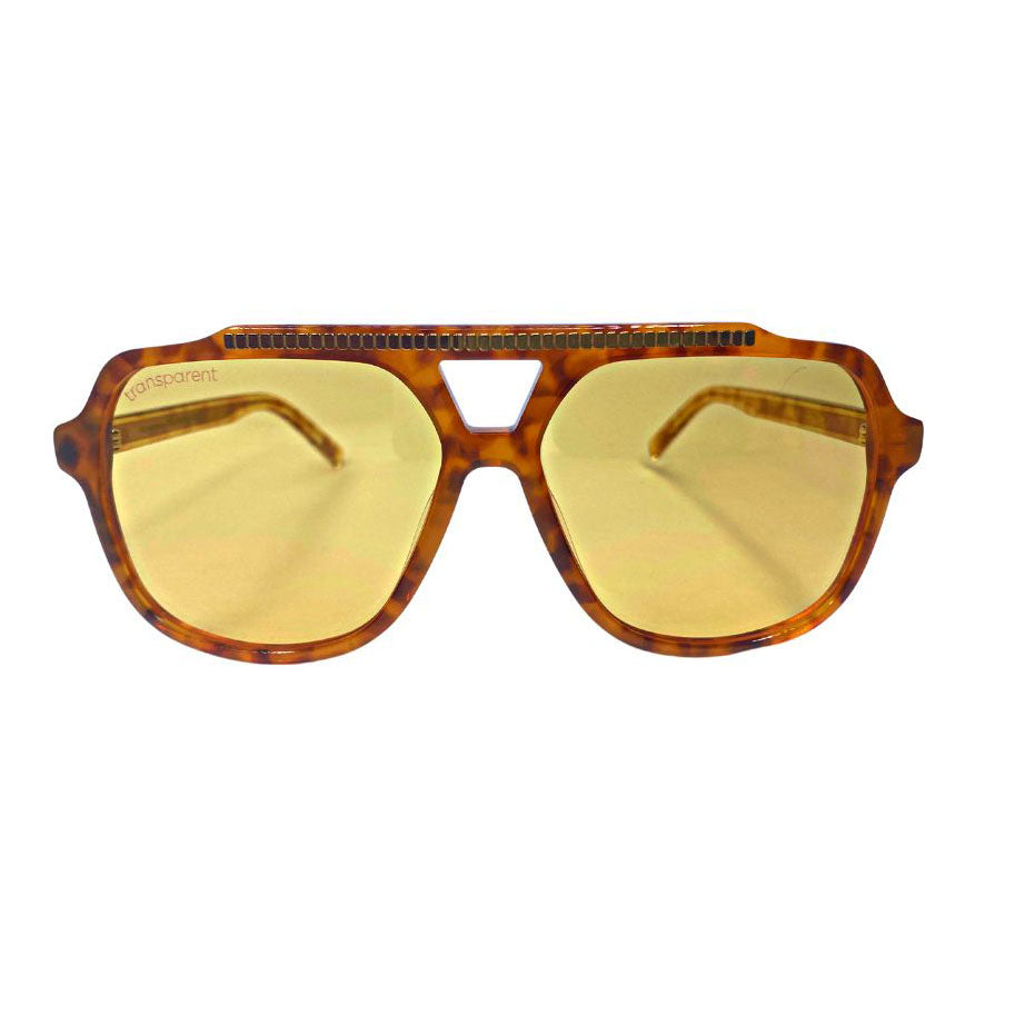 Louis Vuitton Lily Sunglasses with Amber Lens and Gold Accents